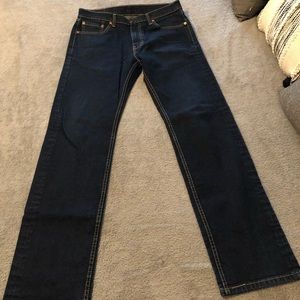 Levi 505 dark wash jeans
